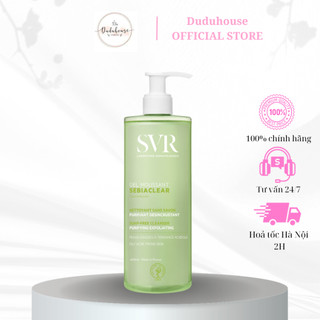 Sữa rửa mặt cho da dầu mụn Sebiaclear Gel Moussant 400ml Duduhouse
