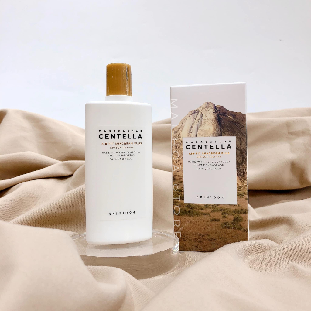 Kem chống nắng Skin1004 Madagascar Centella Air Fit Suncream 50ml Duduhouse