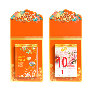 Lịch Bloc, Lịch treo tường, Lịch tết 2024, Lịch, Lịch 2024, TINH HOA CUỘC SỐNG,SV08 Lịch Sen Việt, KT: 14.5x20.5 cm