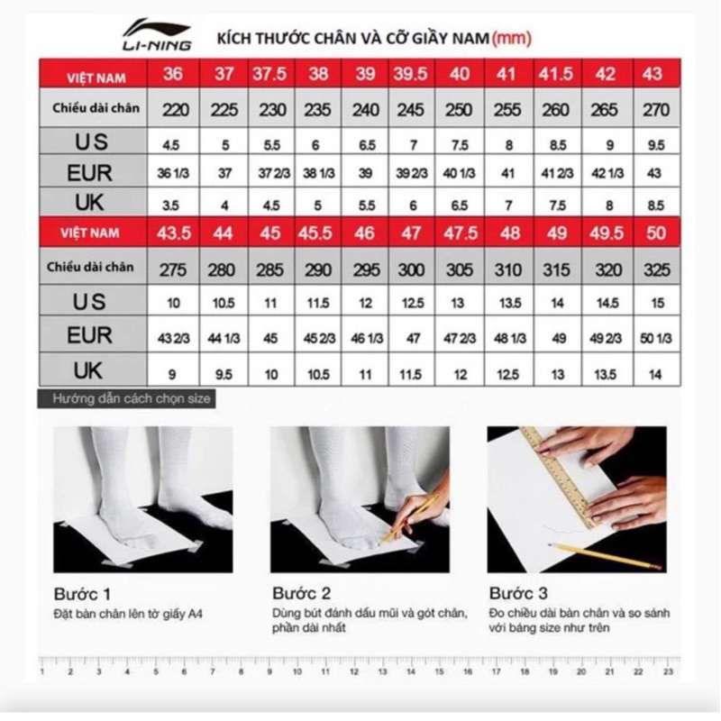 Giày thể thao nam Lining  AGLT007-1 chính hãng
