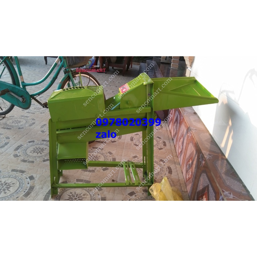 Khung máy tách hạt ngô mi ni lắp động cơ 1,5kw trở lên