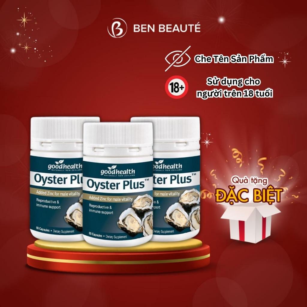 Viên Uống Tinh Chất Hàu Oyster Plus Goodhealth 60 Viên Hàu Lùn