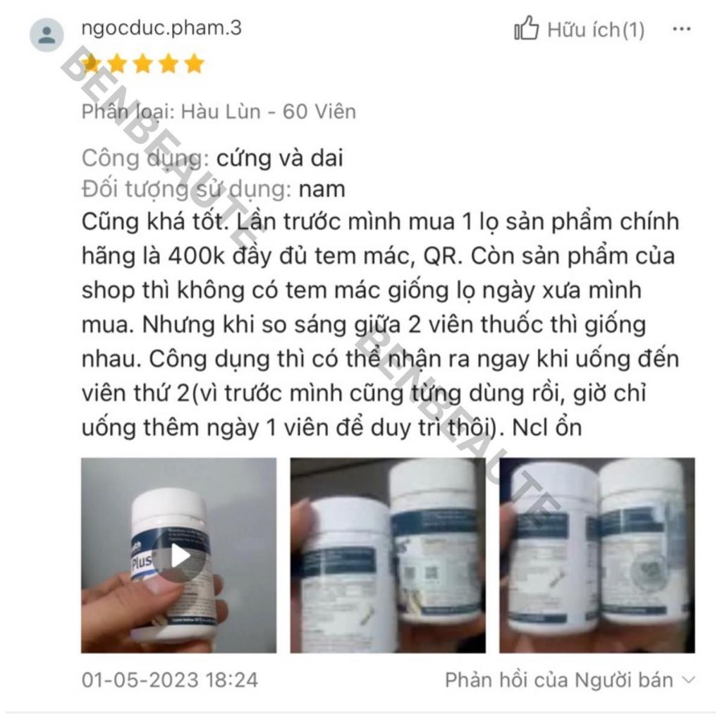 Viên Uống Tinh Chất Hàu Oyster Plus Goodhealth 60 Viên Hàu Lùn