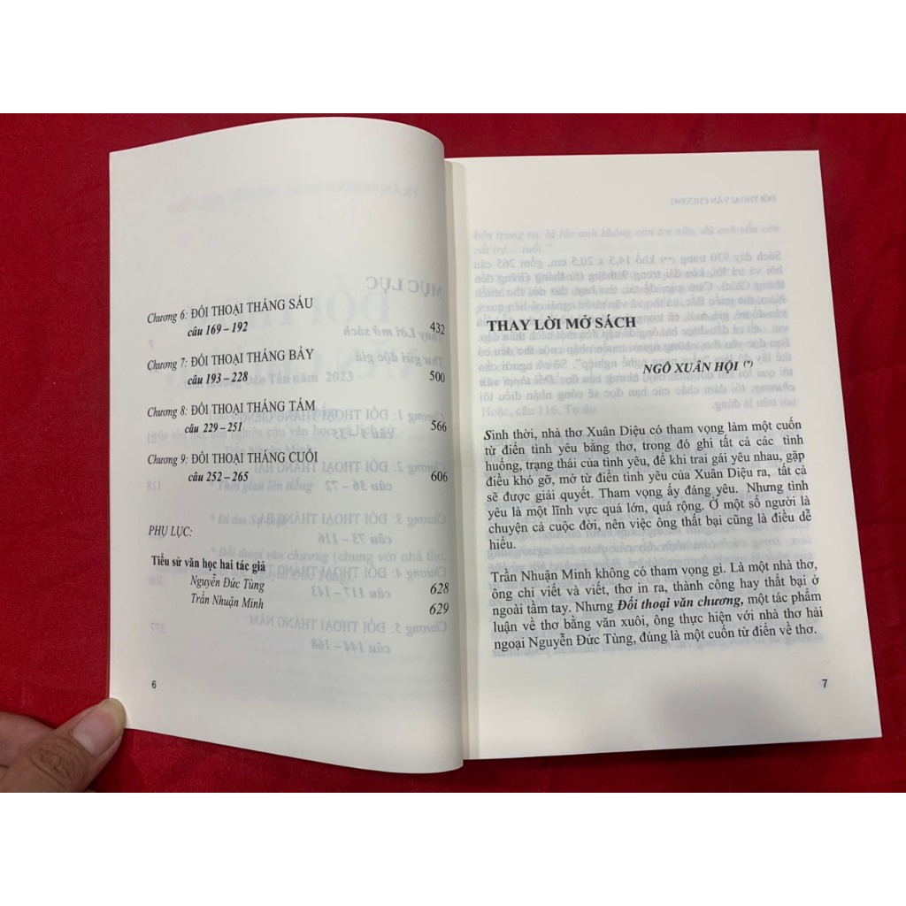 Sách - Đối thoại văn chương - Tân Việt