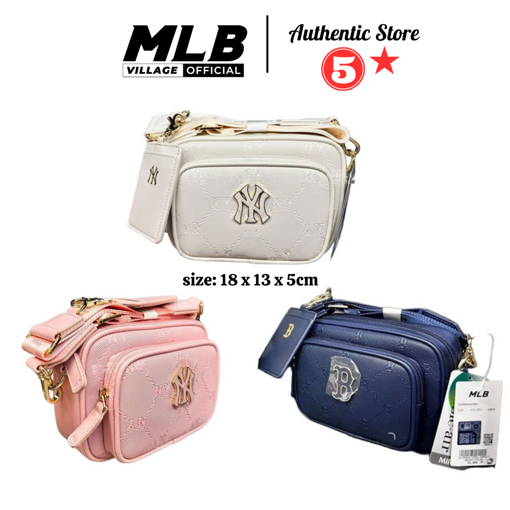 Túi MLB chính hãng - Túi MLB Kid Bag Whit Card Holder 7ACRMD04N