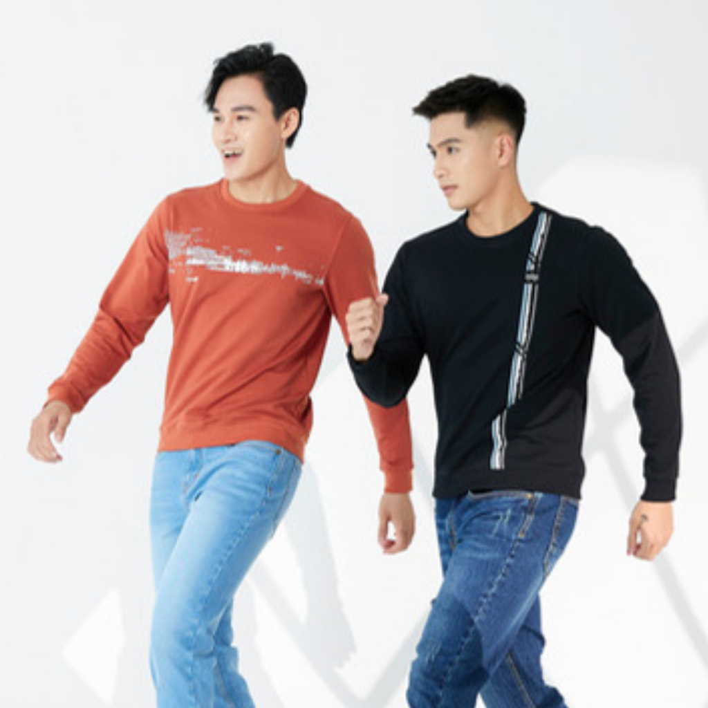 Áo Sweater Nam W&W Áo Nỉ Cổ Tròn Dài Tay Dày Dặn Mềm Mại Dáng Regular Thể Thao Thời Trang Trẻ Trung WSW16