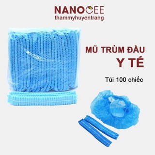 Mũ Chùm Đầu, Nón Con Sâu, Dùng Trong Y Tế, SPA, Thẩm Mỹ Viện - NANOCEE OFFICIAL
