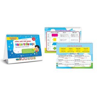 Sách - combo công thức giải nhanh toán tiểu học vs tổng hợp kiến thức tiếng anh tiểu học