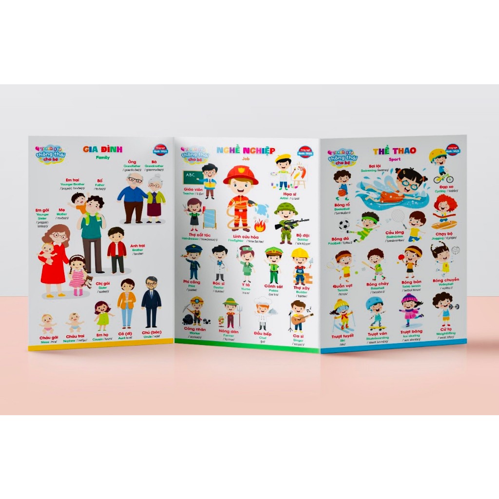 Sách - Tranh Gấp Thông Thái Cho Bé