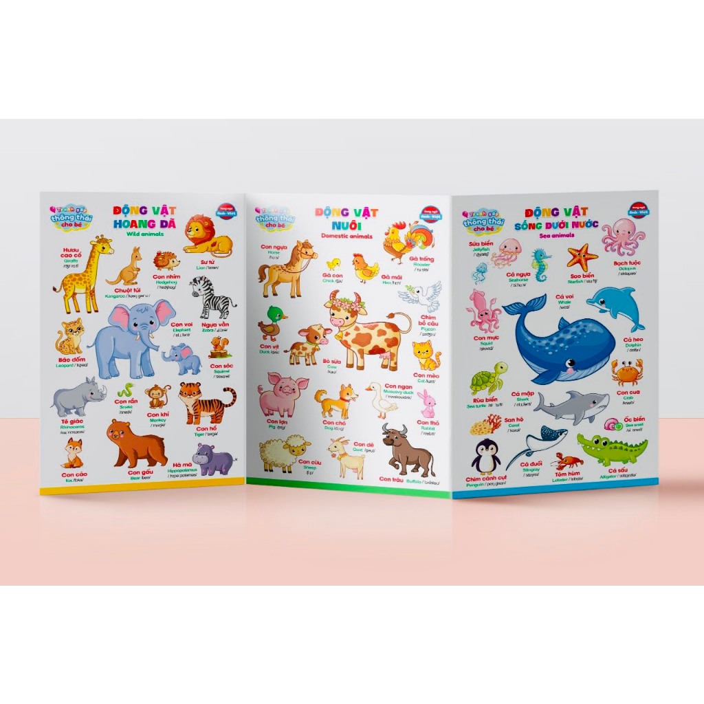 Sách - Tranh Gấp Thông Thái Cho Bé