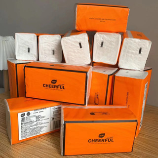 thùng giấy ăn 20 gói 4 lớp siêu dai mềm mịn bằng bột gỗ nguyên sinh không chất tẩy trắng