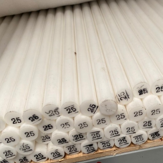 NHỰA POM TRẮNG HÀN QUỐC  phi 25T * 500mm  miễn phí cắt theo yêu cầu khách hàng 0938276224