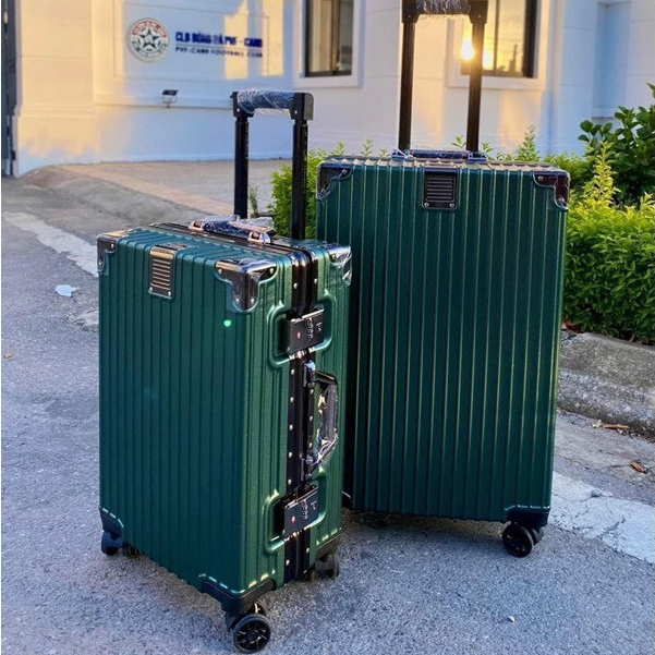 Vali Kéo Khung Nhôm Khóa Sập Siêu Bền Chống Bể Vỡ Size 20/24 inch