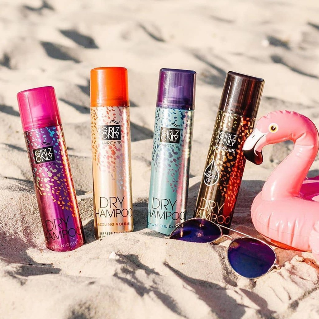 Bình xịt gội đầu khô GIRLZ ONLY Hair Care Dry Shampoo 200ml