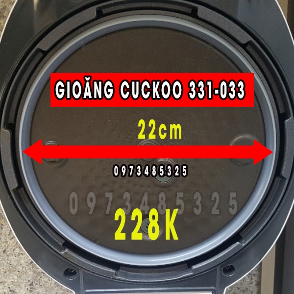 ⭐️ ⭐️ ⭐️ ⭐️ ⭐️ Gioăng đơn nồi cơm điện Cuckoo 331-033