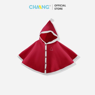 [CHAANG Xmas 3M-5Y] Áo choàng giáng sinh Chaang Xmas đỏ
