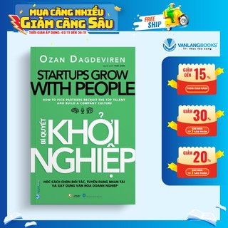 Sách Vanlangbooks - Bí Quyết Khởi Nghiệp