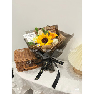 Hoa kẽm nhung Handmade thành phẩm