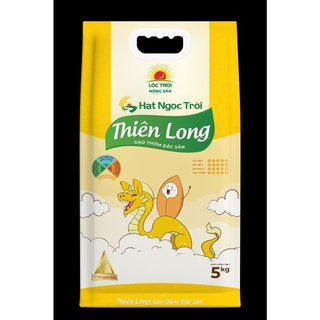 Gạo Hạt Ngọc Trời Thiên Long dẻo vừa, mềm cơm, thơm nhẹ- 5kg