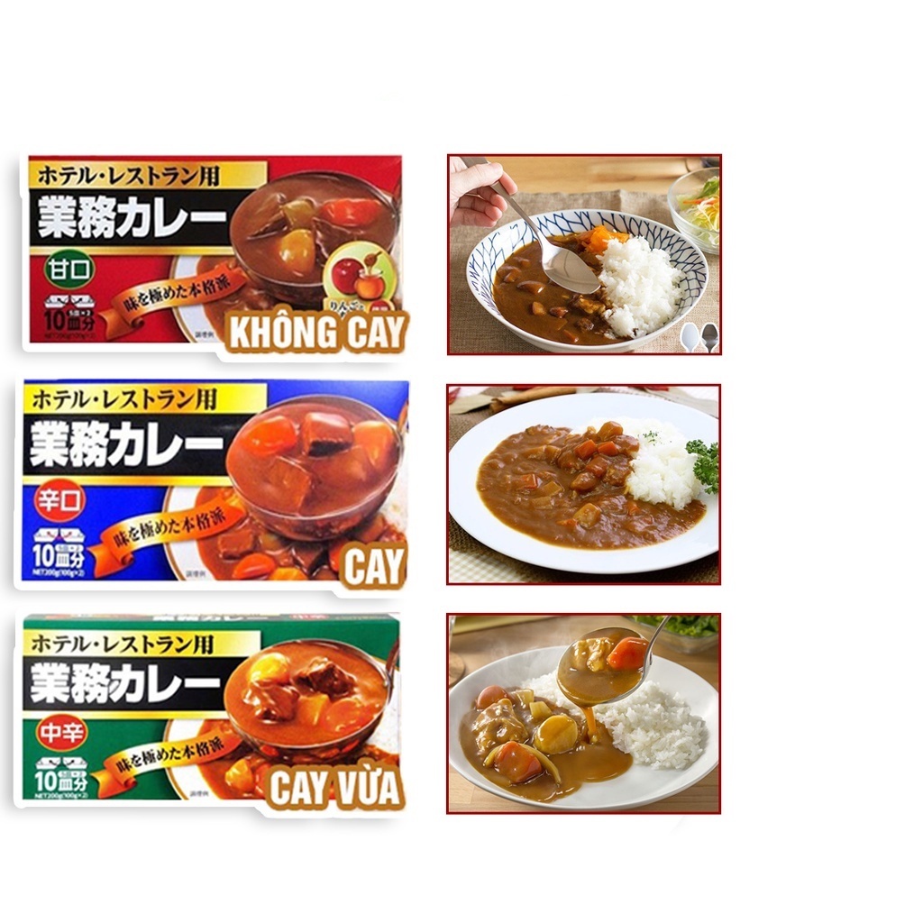 Viên Cà Ri Kiểu Nhật Kobe Bussan 5 Vị Hấp Dẫn Thơm Ngon Hàng Nội Địa Nhật- Umiko