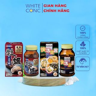 Viên uống tinh chất Hàu tươi, Hàu nghệ Orihiro Oyster White Conc Nhật Bản
