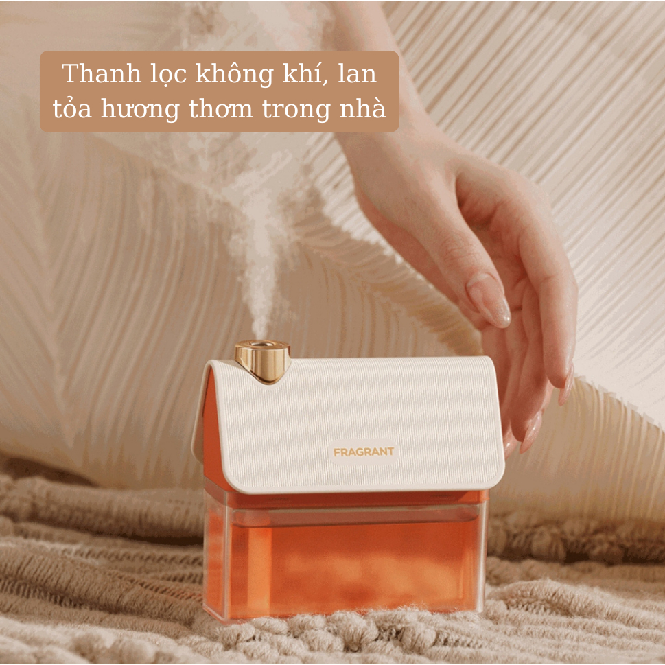 Máy Khuếch Tán Hương Thơm Tự Động, Hương Thơm Thanh Lọc Không Khí, Có Thể Cắm Sạc Máy Xông Hương Liệu - XTP01