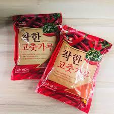 Ớt bột Hàn Quốc hecham làm kim chi loại vảy, mịn 500g,100g