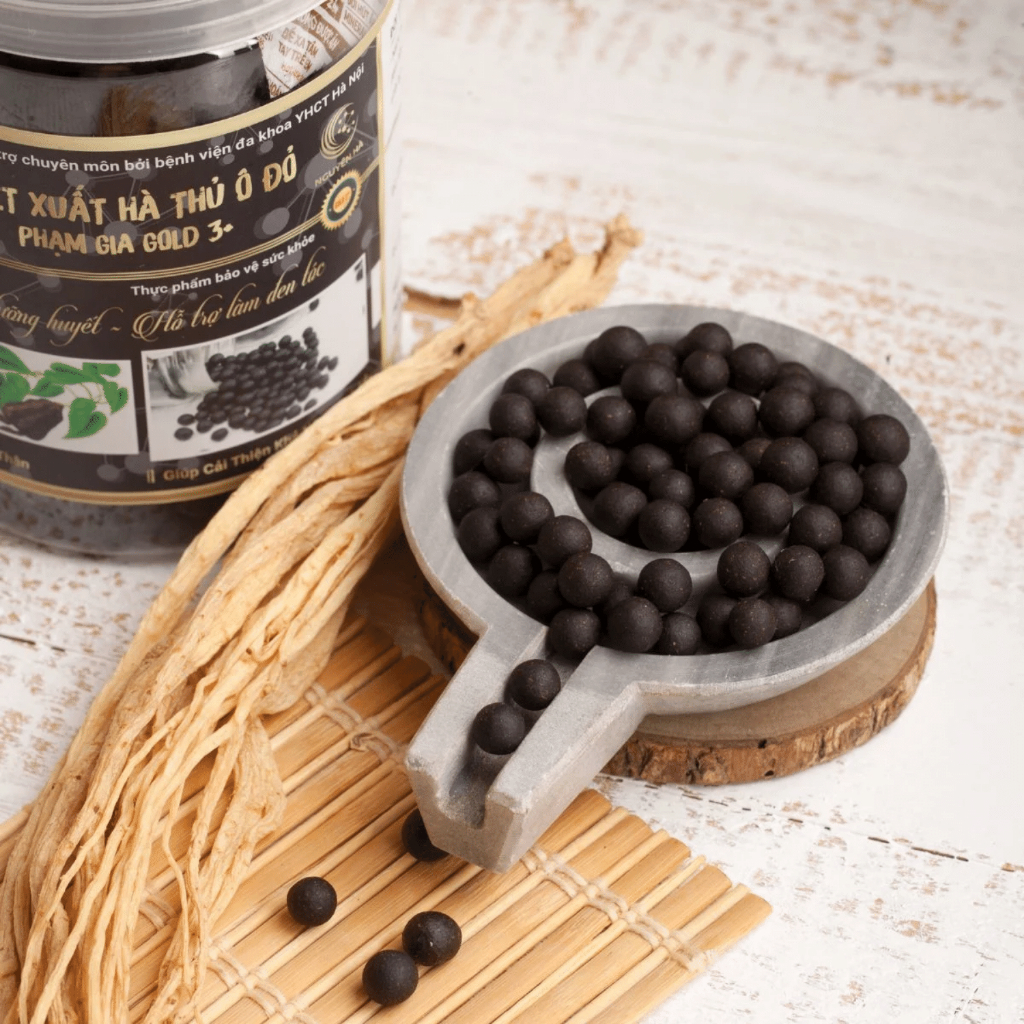 Viên Uống Hà Thủ Ô Gold 3+ Phạm Gia