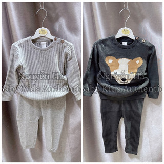 Bộ quần áo len mềm cho bé trai sz 9/12m 12/18m