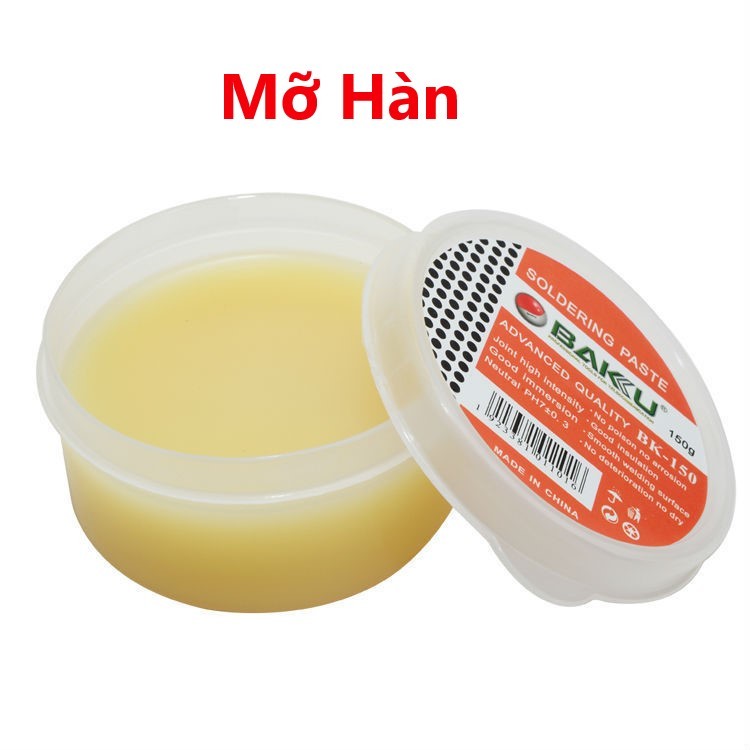 Mỡ hàn thiếc cao cấp mỡ trợ hàn chì loại tốt siêu dính 15G, 30G giá siêu rẻ