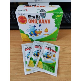 Siro ho ong vàng hộp 30 gói