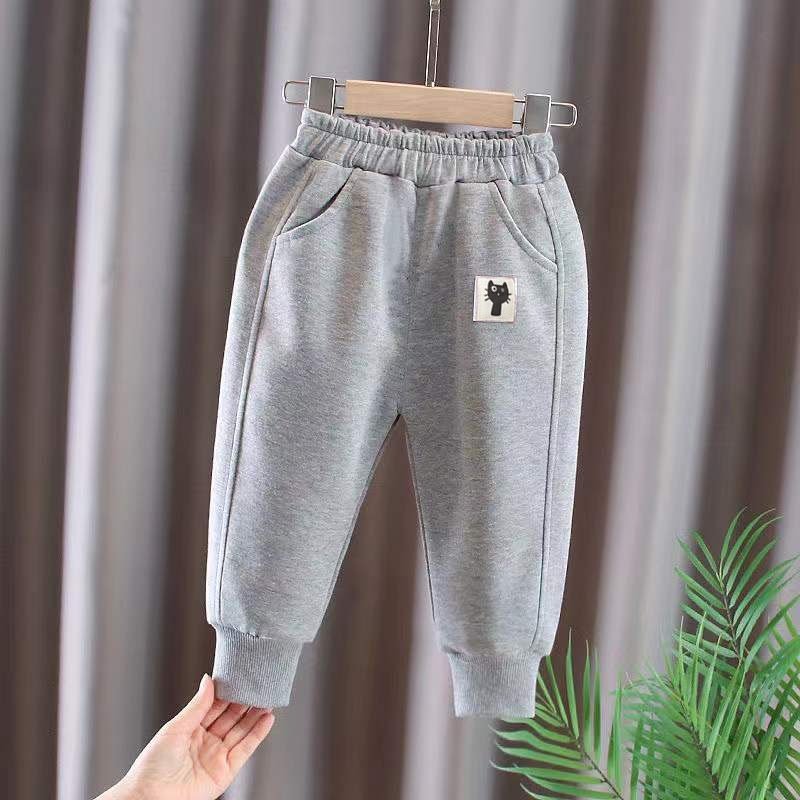 Quần bé trai bé gái nỉ bông thời trang cho bé trai, bé gái từ 6-36kg