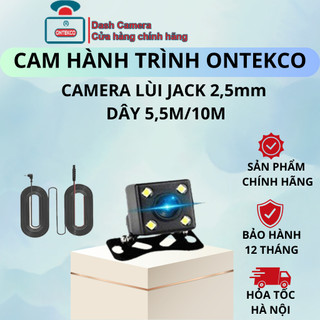 [PHỤ KIỆN] Camera  lùi ONTEKCO cho cam Hành Trình ô tô ,  camera sau Loại Jac 5 Chân Kèm Dây, có hồng ngoại