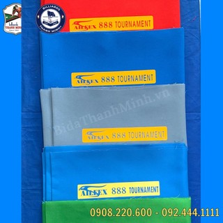 Bộ vải mặt bàn bida lỗ 888 cao cấp