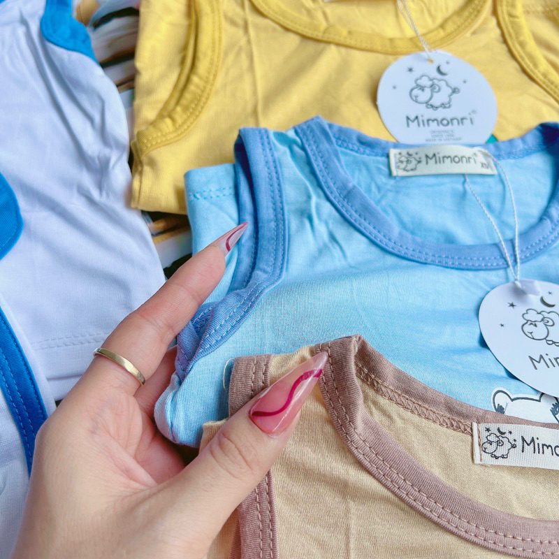 Bộ ba lỗ cho bé trai và bé gái 5-18kg