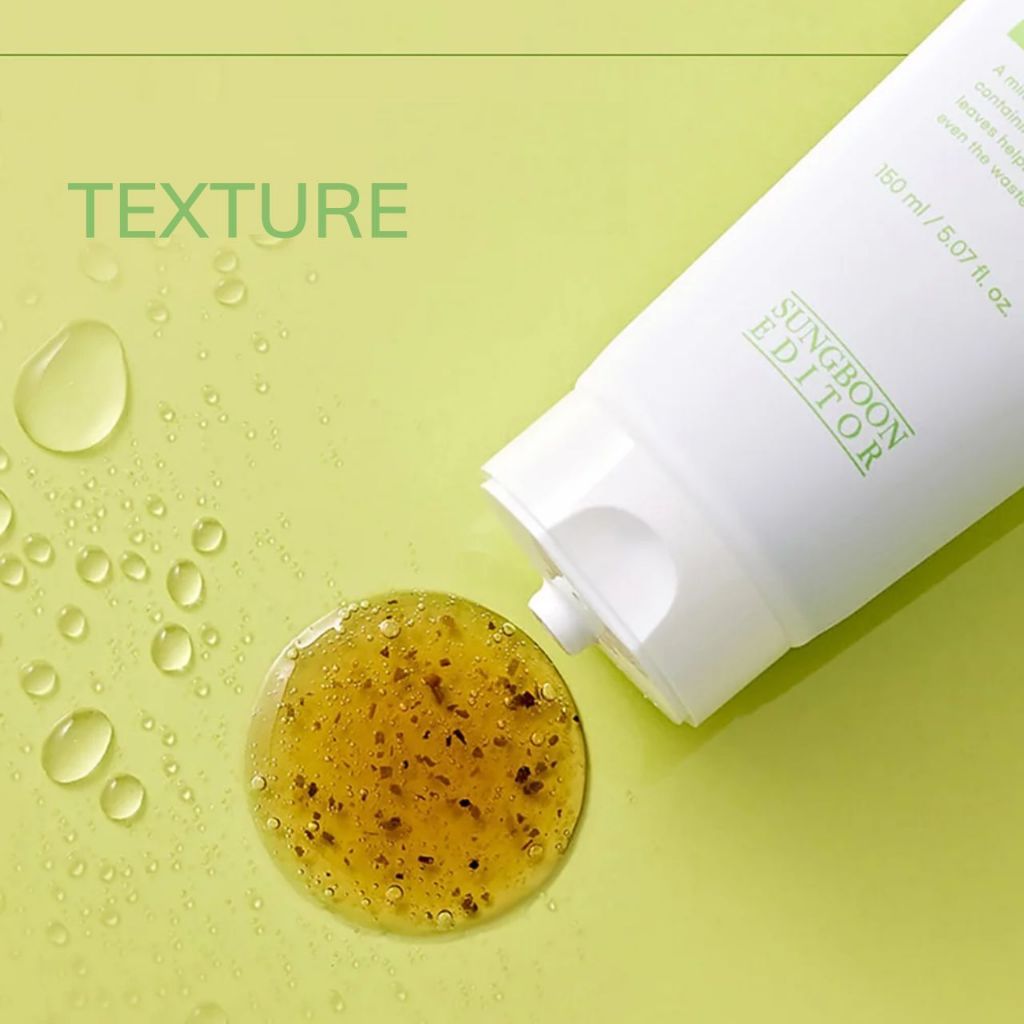 Sữa Rửa Mặt Dành Cho Da Dầu Mụn Chiết Xuất Trà Xanh Sungboon Green Tea Infused Cleanser 150ml Hàn Quốc