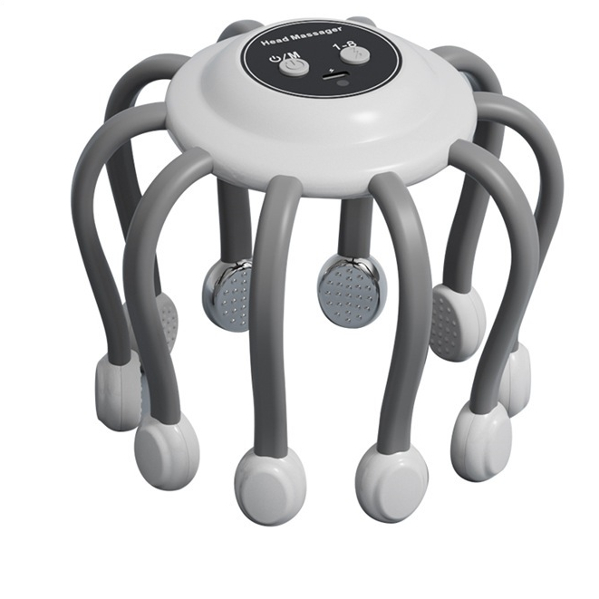 Máy massage đầu DAITASHI xung điện hồng ngoại tích hợp điều khiển từ xa thông minh