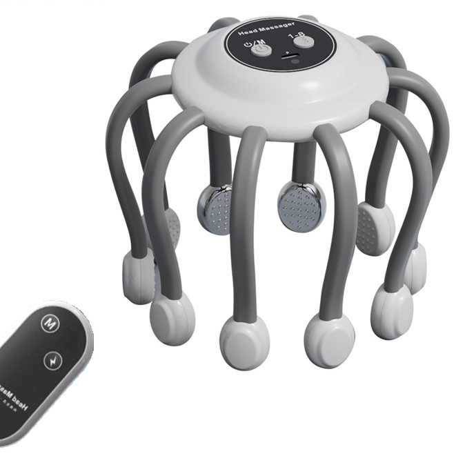 Máy massage đầu DAITASHI xung điện hồng ngoại tích hợp điều khiển từ xa thông minh