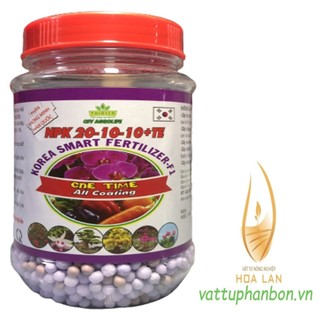 Phân Tan Chậm Korea NPK 20-10-10+TE Korea Smart Fertilizer F1 - #291A# 150g