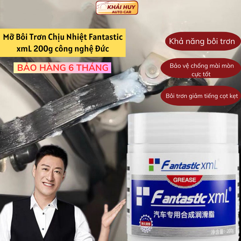 Mỡ bôi trơn giảm chấn Fantastlc xmL đa năng, chống rỉ sét. giảm va đập và tiếng cọt kẹt trên ô tô khaihuyauto