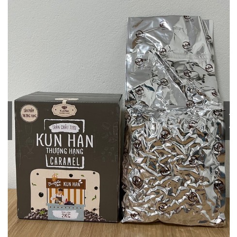 Trân châu Kunhan 2kg ( Caramel, Cà phê, Đương đen)