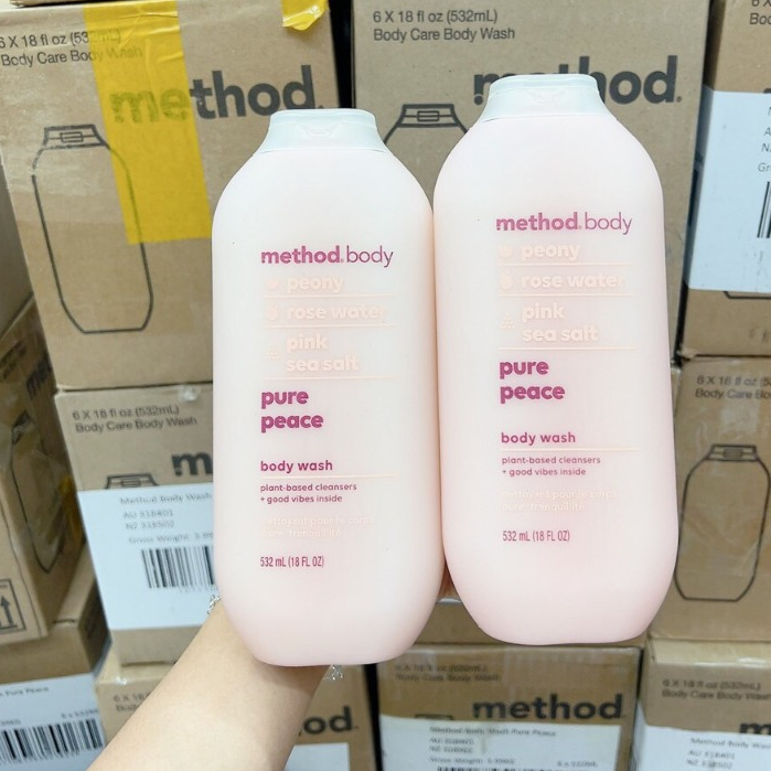 Sữa tắm Method Body Cho Nữ Hàng Chuẩn Úc 532ml