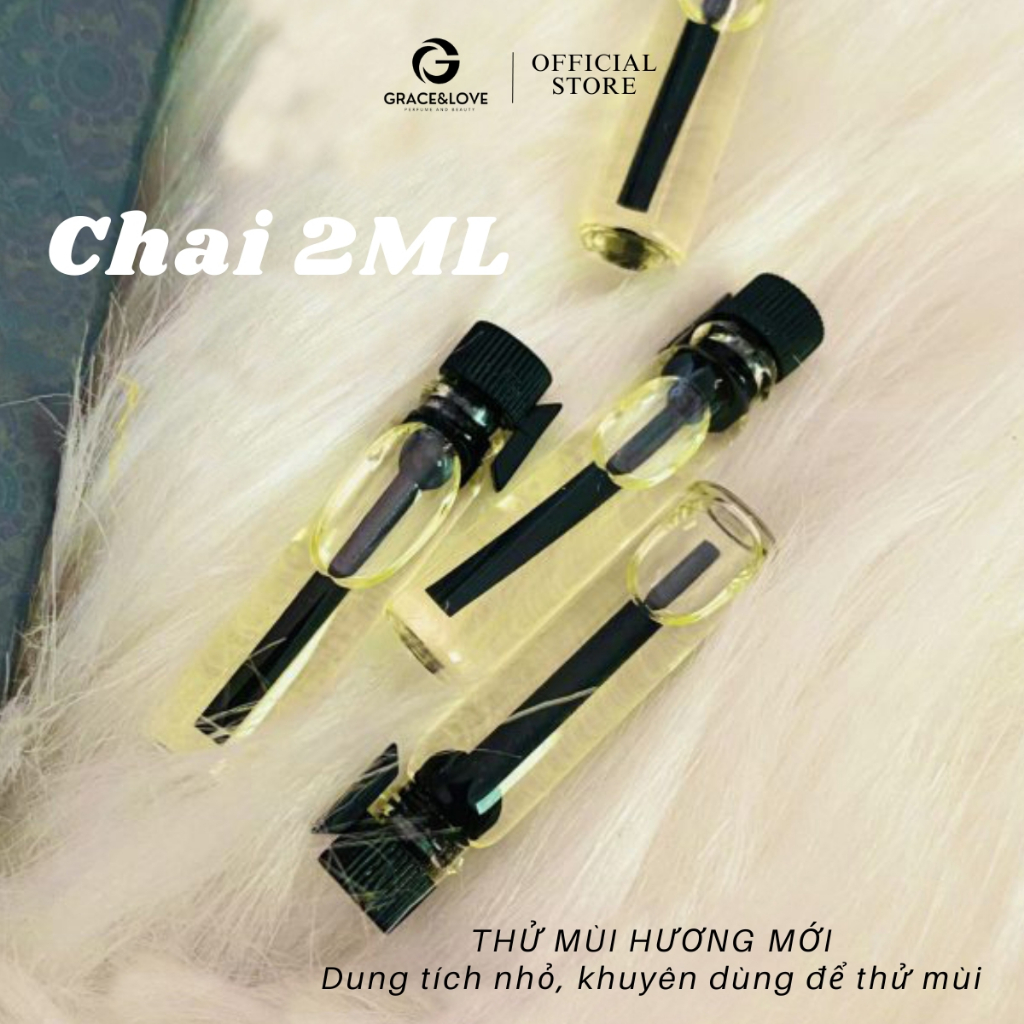 Nước hoa nam thơm lâu chính hãng Grace And Love tinh dầu nước hoa nam dầu thơm nam nữ lưu hương 24h sử dụng cho body