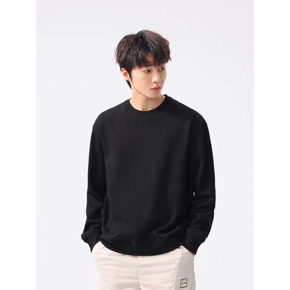 Áo Nỉ bông SWEATER TRƠN HOGOTO.CLUB , áo SWEATER nam nữ nỉ bông cotton