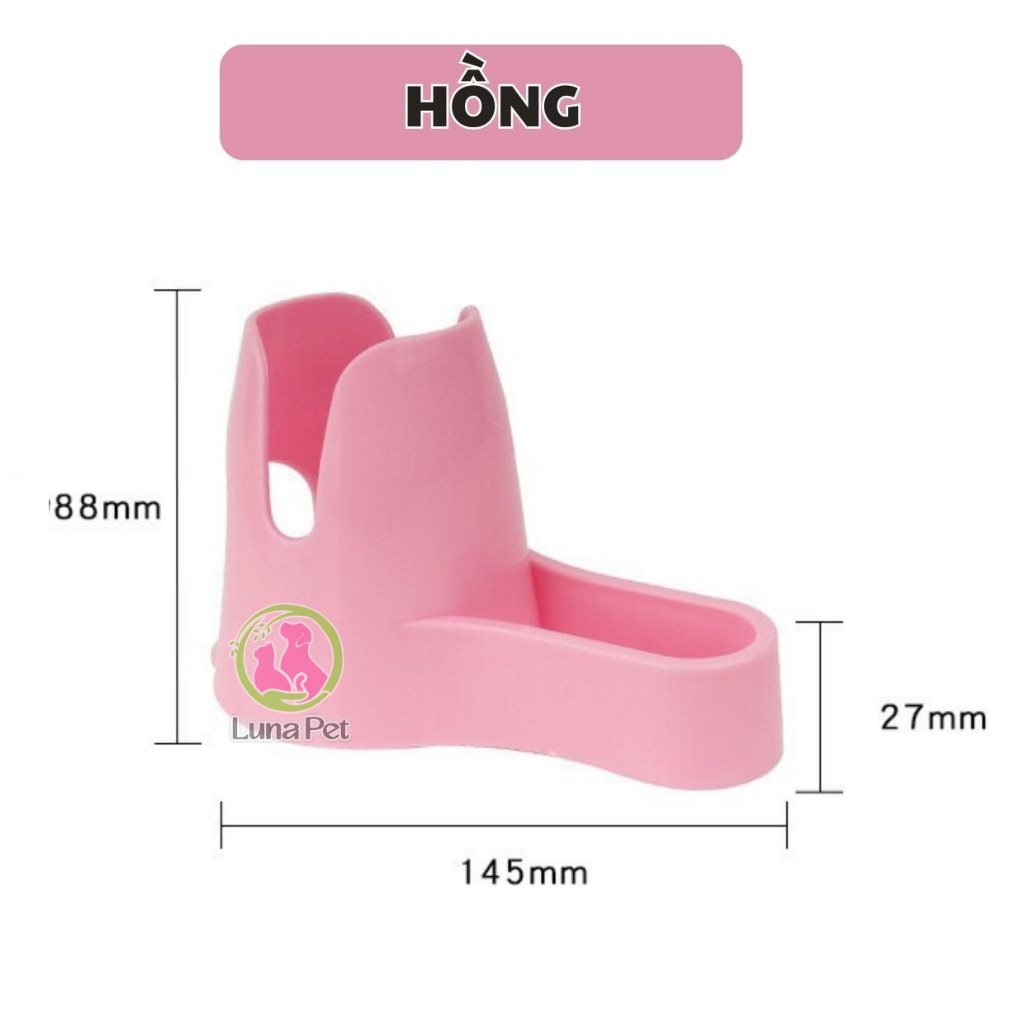 Đế bình nước cho Hamster 3in1 Luna Pet DB01  - Chân đế giữ bình nước cho hamster