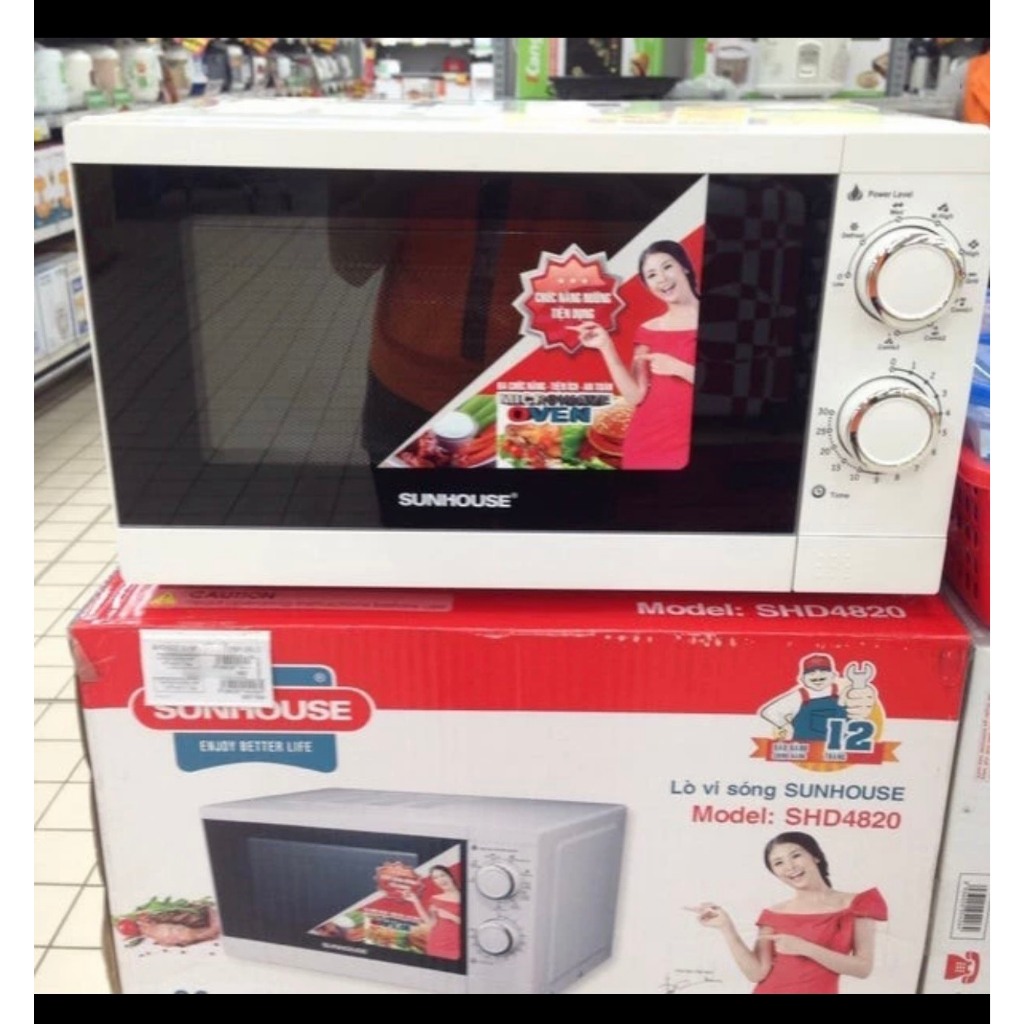 Lò vi sóng 20L SUNHOUSE SHD4820..