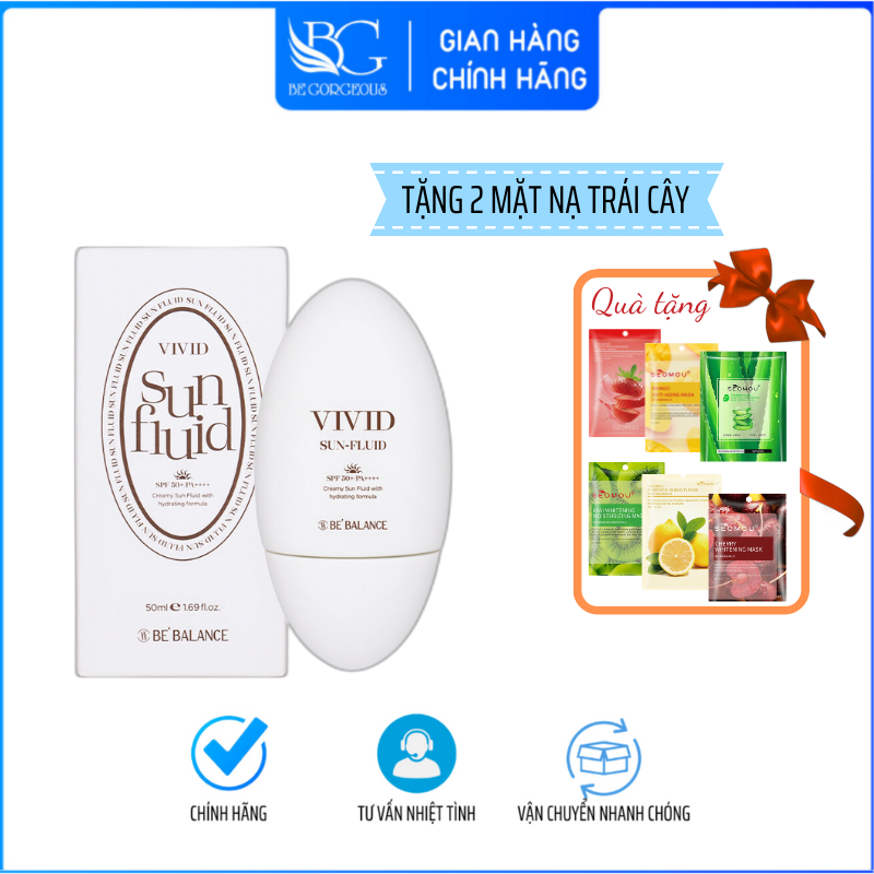 Kem chống nắng Vivid Sun Fluid Be Balance 50ml