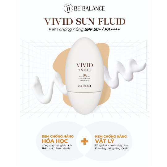 Kem chống nắng Vivid Sun Fluid Be Balance 50ml