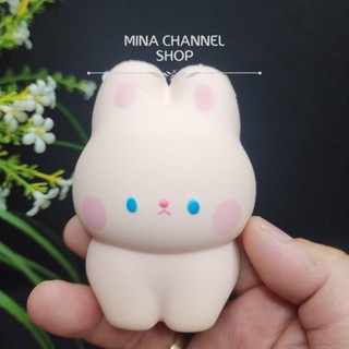 Squishy Thỏ Hồng dán ốp lưng điện thoại