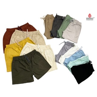 Quần Short Kaki Nữ Lưng Thun Trơn C38 (Thương hiệu Winmaxx - Seven Stars)